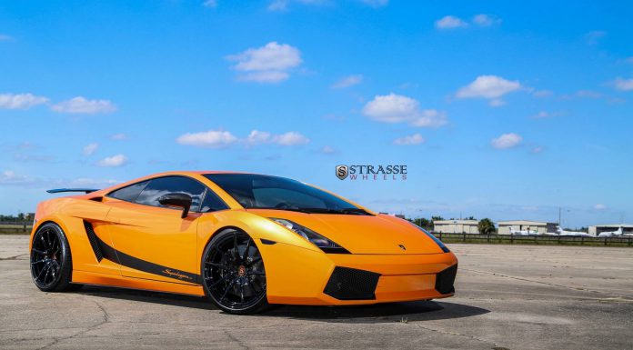 Arancio Borealis Lamborghini Gallardo Superleggera with Strasse Wheels