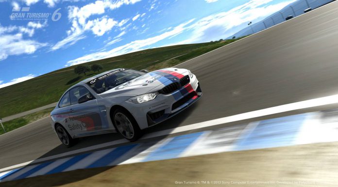 BMW M4 Safety Car Launched for Gran Turismo 6