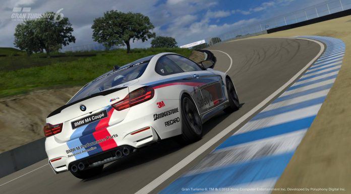 BMW M4 Safety Car Launched for Gran Turismo 6