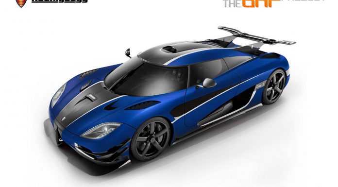 Render: Blue Carbon Koenigsegg One:1 by The BHP Project