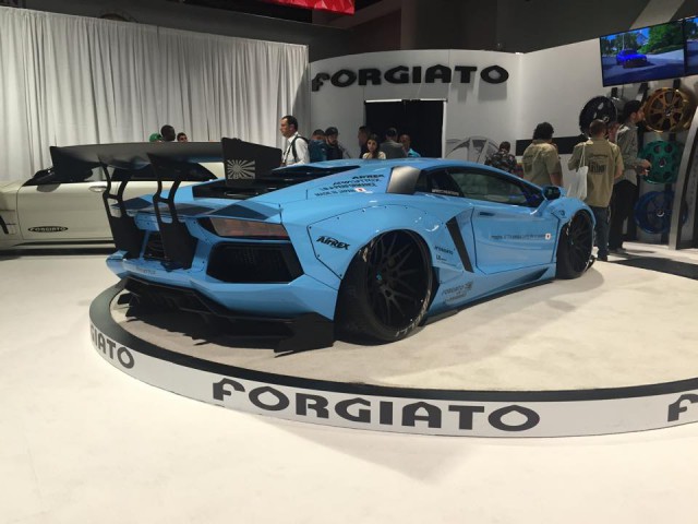 SEMA 2014: Liberty Walk Lamborghini Aventador 