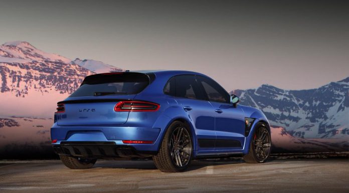 Blue TopCar Porsche Macan Turbo Ursa 