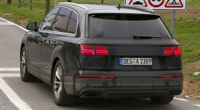 2015 Audi Q7 Spied Undisguised 