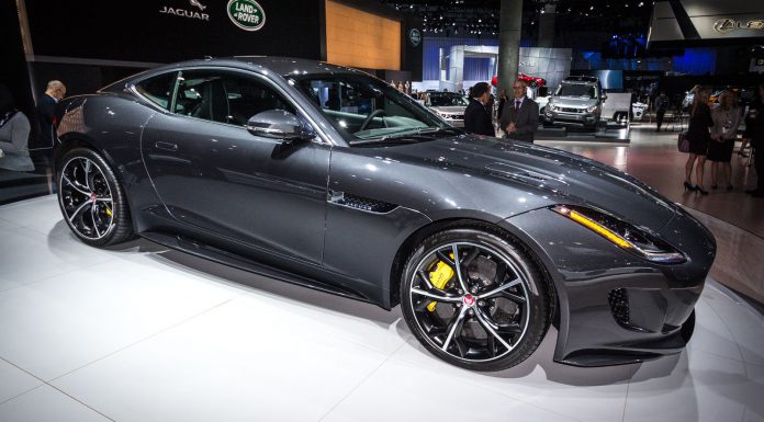 Jaguar F-Type AWD at the Los Angeles Auto Show 2014