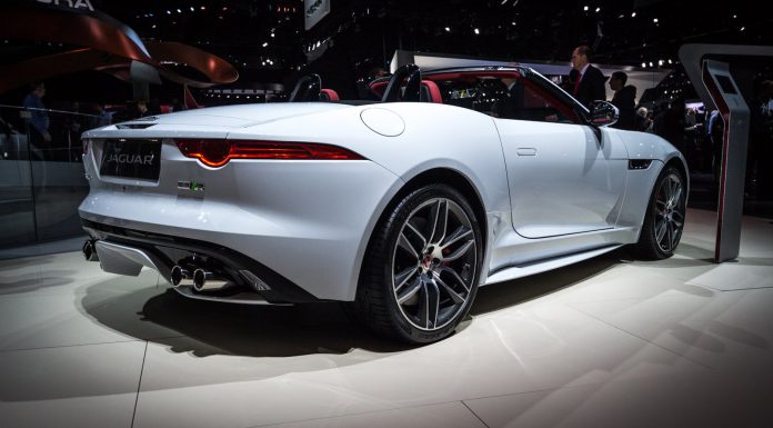 Jaguar F-Type AWD at the Los Angeles Auto Show 2014