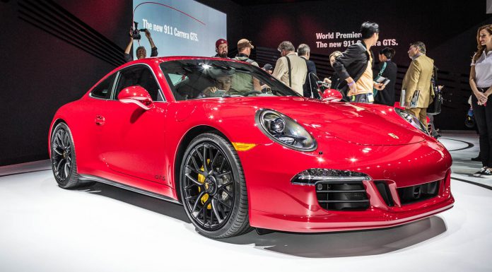 Porsche Carrera GTS at Los Angeles Auto Show 2014