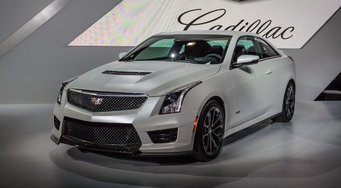 Cadillac ATS-V at the Los Angeles Auto Show 2014