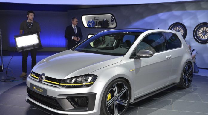 Volkswagen Golf R400 at the Los Angeles Auto Show 2014