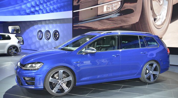 Volkswagen Golf R Variant at Los Angeles Auto Show 2014