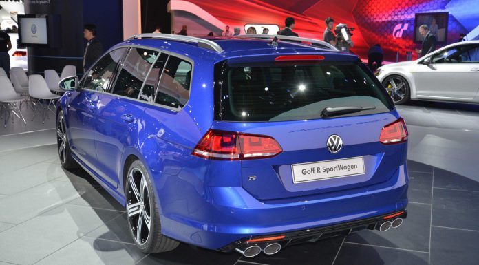 Volkswagen Golf R Variant at Los Angeles Auto Show 2014