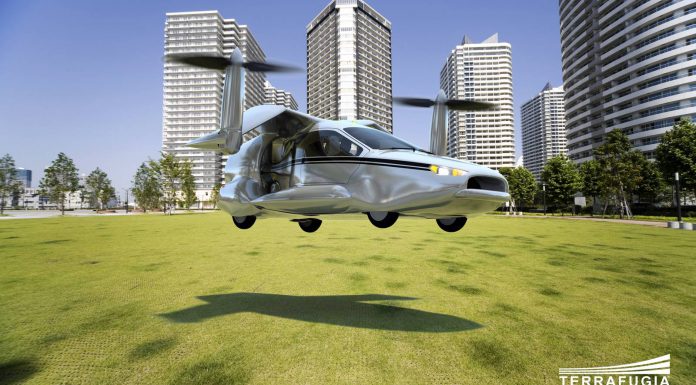 TF-X Street-Legal Hybrid Aerocar by Terrafugia 