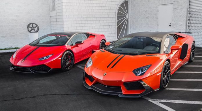 Lamborghini Huracan and Lamborghini Aventador