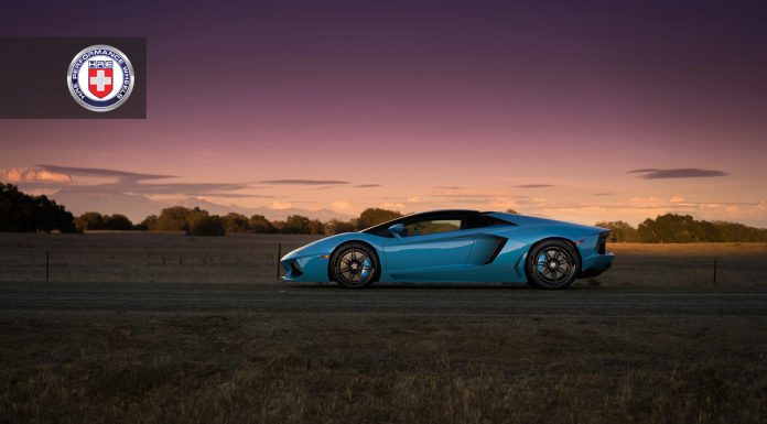 Lamborghini Aventador Roadster on HRE Wheels