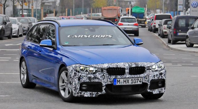 Facelifted BMW 3-Series Touring
