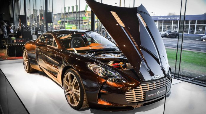  Brown Aston Martin One-77