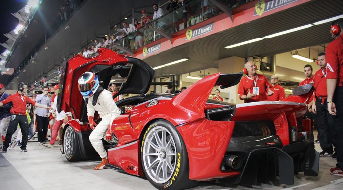 LaFerrari FXX K at Yas Marina Circuit 