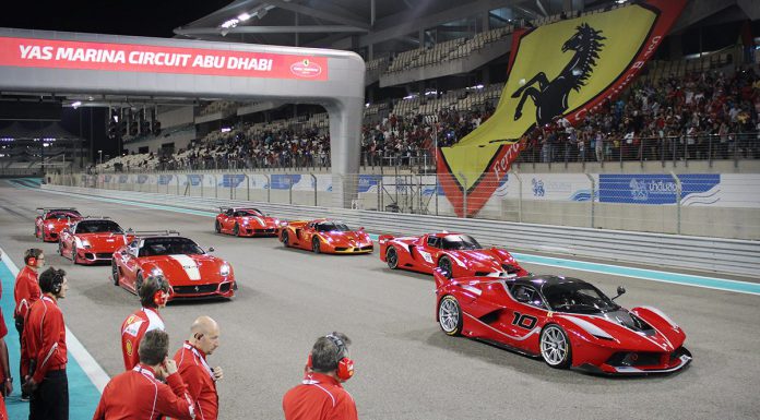 LaFerrari FXX K at Yas Marina Circuit 