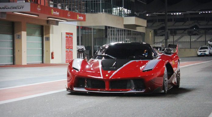 LaFerrari FXX K at Yas Marina Circuit 