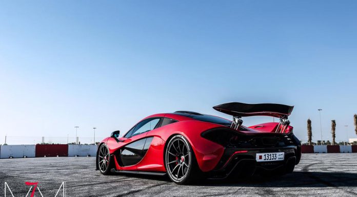 Photo of the Day: Red MSO McLaren P1 