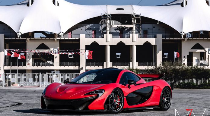 Photo of the Day: Red MSO McLaren P1 