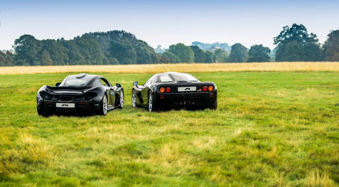 McLaren F1 and P1 Posing Together