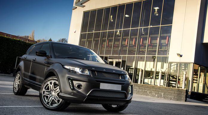 Volcanic Grey Satin Range Rover Evoque by Kahn Design