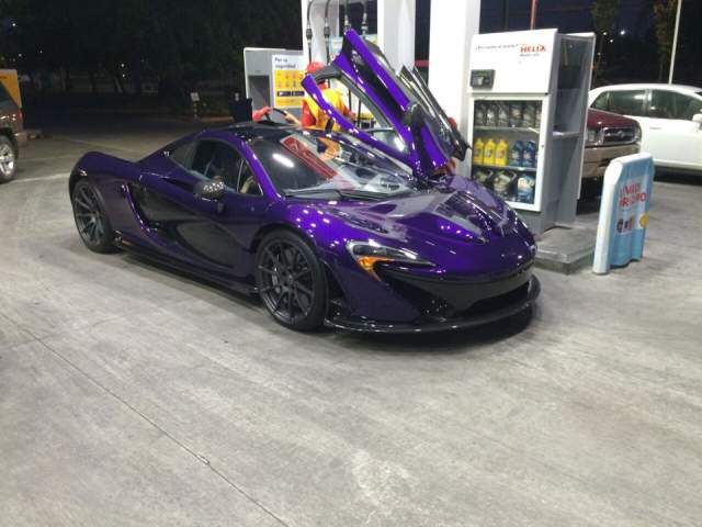 Purple Mclaren P1