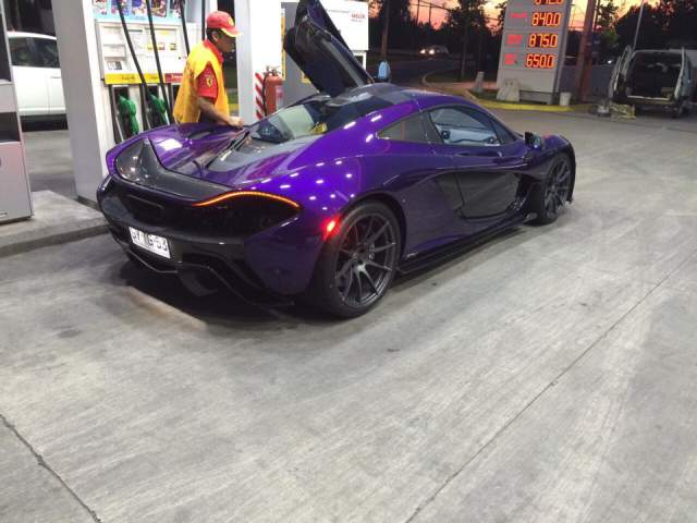 Purple Mclaren P1