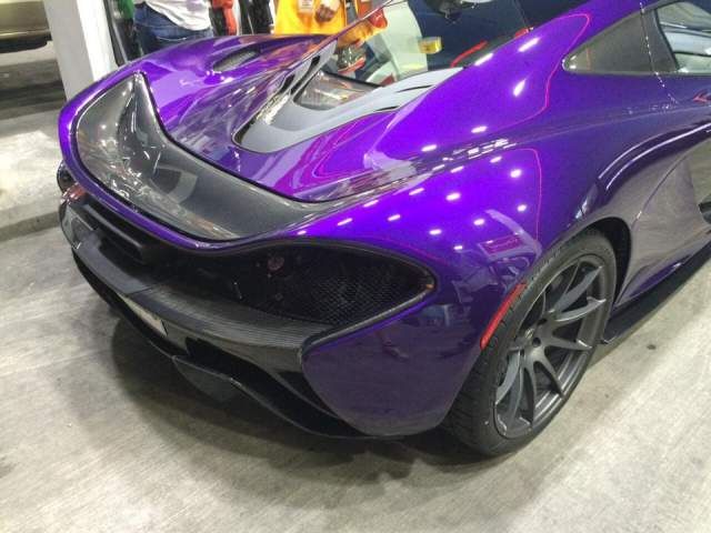 Purple Mclaren P1