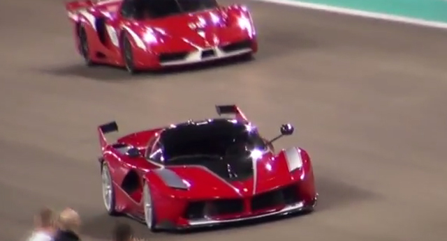 LaFerrari FXX K at Yas Marina