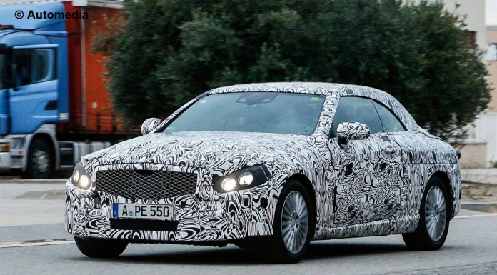 2015 Mercedes-Benz C-Class Cabrio Spied Again 