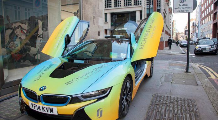 London Designer Gives the BMW i8 a Makeover 