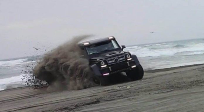 Brabus G63 AMG 6x6 Explores Chilean Sand Dunes!