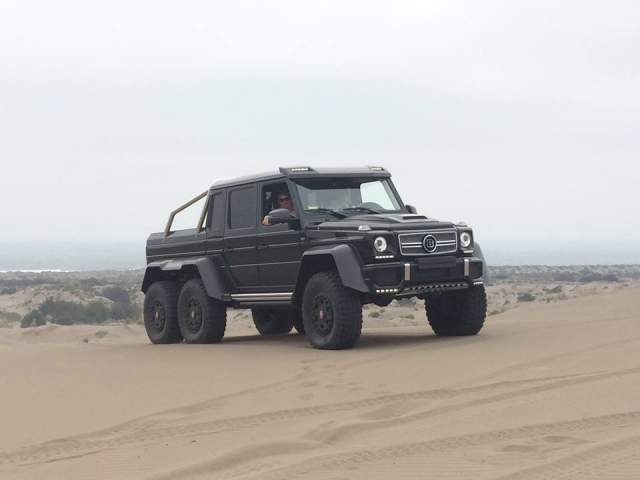 Brabus G63 AMG 6x6 Explores Chilean Sand Dunes!