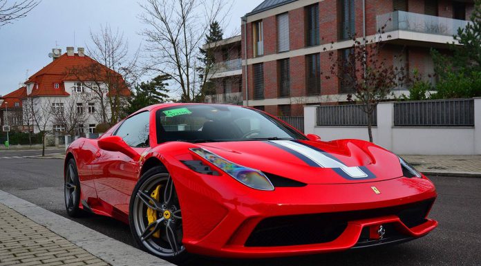 Unique Ferrari 458 Speciale Aperta from Czech Republic