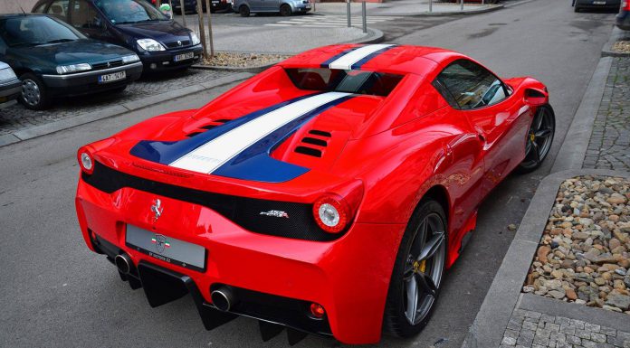 Unique Ferrari 458 Speciale Aperta from Czech Republic