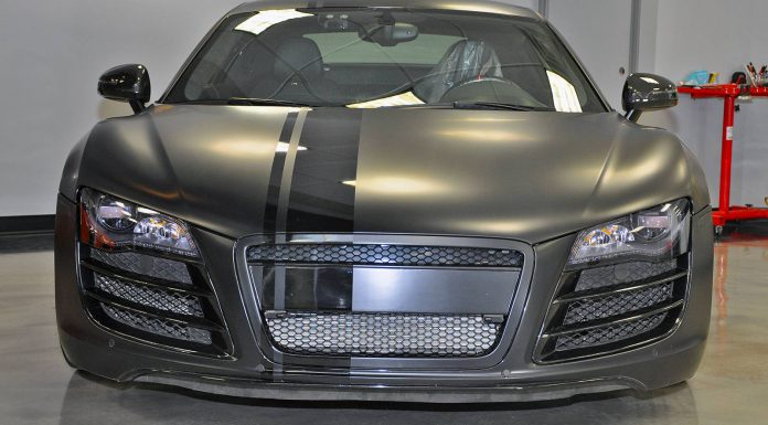 Evil 800hp Matte Black Audi R8 by VF Engineering