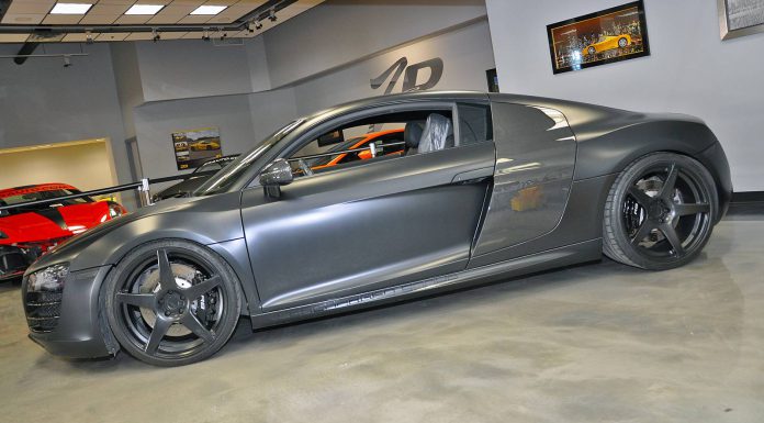 Evil 800hp Matte Black Audi R8 by VF Engineering