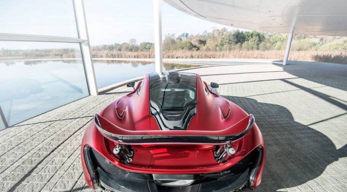 Stunning MSO Satin Volcano Red McLaren P1 Photoshoot!