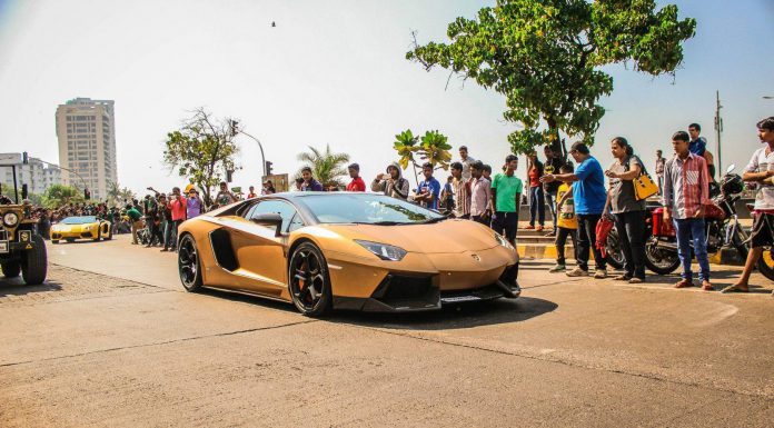 2015 Parx Supercar Show in Mumbai India 