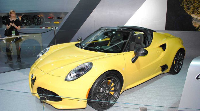 Detroit 2015: Alfa Romeo 4C Spider