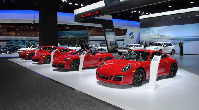 Porsche at Detroit Motor Show 2015