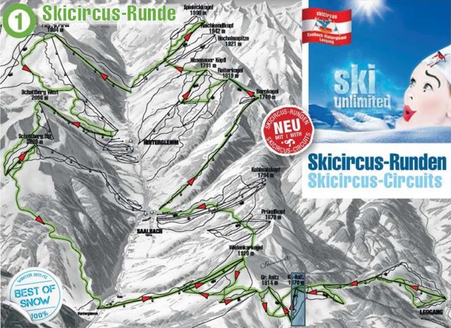 skicircus saalbach hinterglemm runde 1