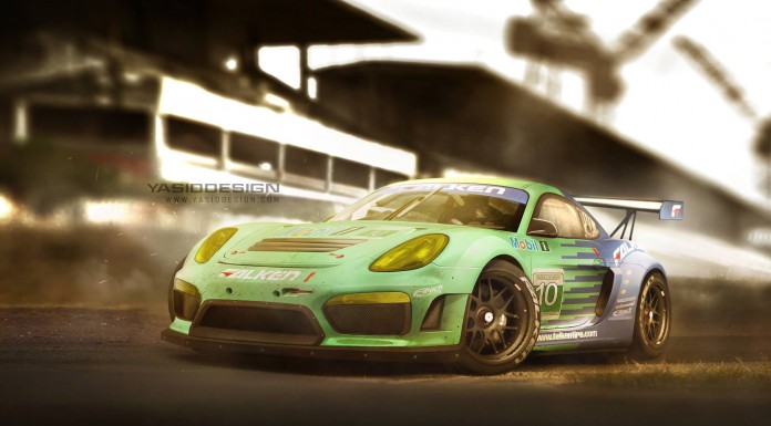 Track-Spec Porsche Cayman GT4 Imagined! 