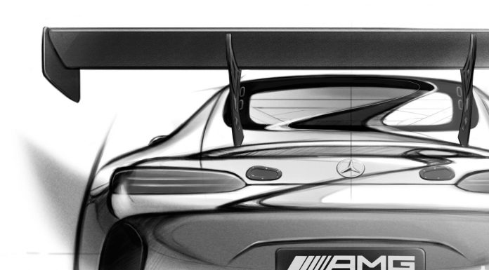 Mercedes-AMG GT3 Teased ahead of Geneva Debut