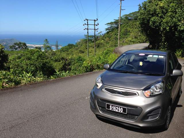 Seychelles roads