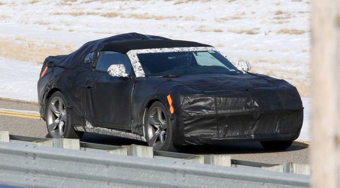 2016 Chevrolet Camaro Convertible Spied Testing