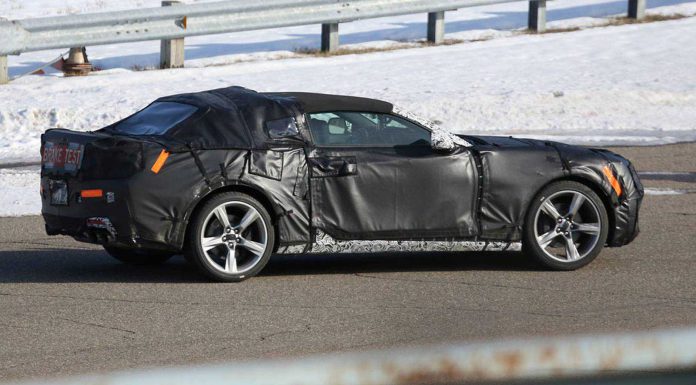 2016 Chevrolet Camaro Convertible Spied Testing 