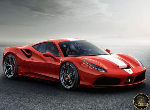 Ferrari 488 GTB Speciale Render