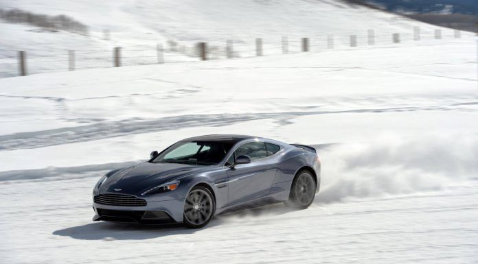 2015 Aston Martin on Ice Driving Experience in Colorado 